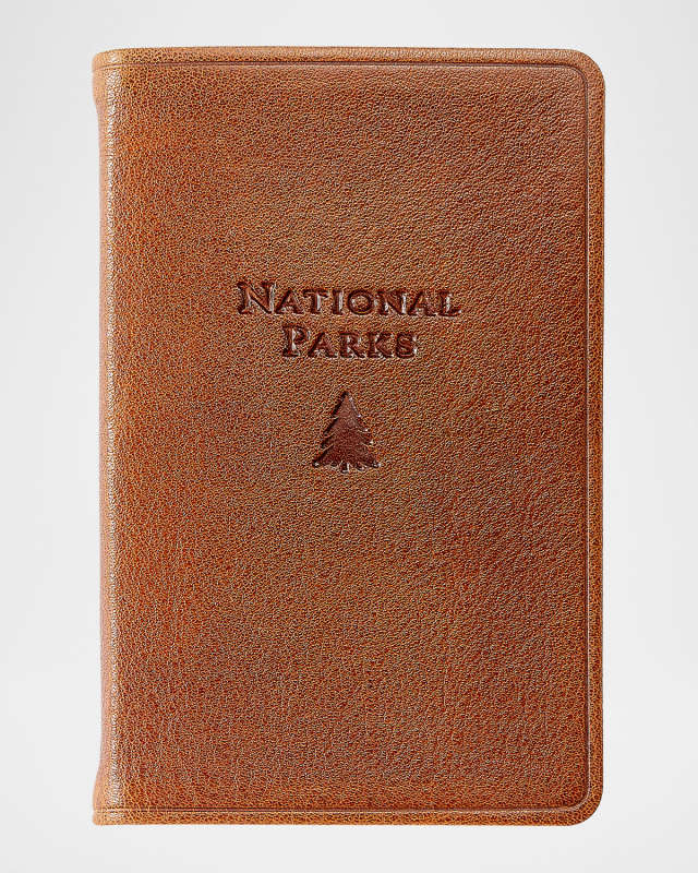 National Parks Leather-Bound Pocket Atlas
